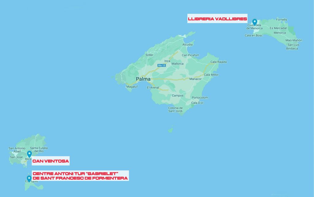 mapa altres illes Literanit 2022